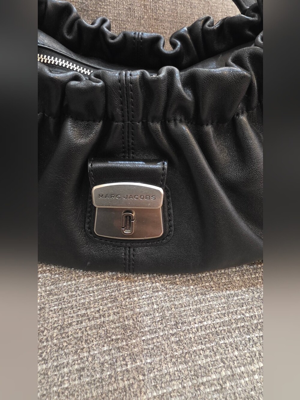 Marc Jacobs Cristina Leather Shoulder Bag - Picture 2 of 5